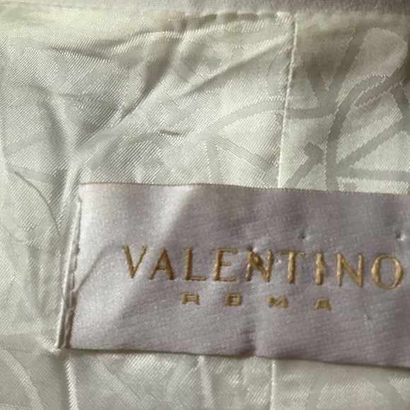 VALENTINO ROMA TUXEDO STYLE WHITE JACKET - Picture 6 of 7